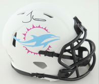 Tyreek Hill Miami Dolphins Autographed Custom Miami Vice Speed Mini Football Helmet