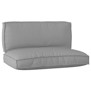 Pallet Cushion Set 2 pcs Grey Oxford Fabric A949-3329080