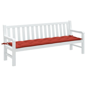 Garden Bench Cushion Melange Red 100% Polyester A949-4002581