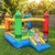 Inflatable Bounce House 2-in-1 Crayon Themed Kids Bouncer with 550W Blower B593-NP13009US
