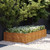 Garden Raised Bed Rusty Corten Steel Large Decorative Inlays A949-151994