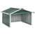 Garden Shed Green Galvanized steel Durable Garden Shed A949-150907
