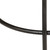 Bar Stool Set of 4 natural wood and black A949-320652