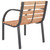  Patio Chairs 2 pcs Wood A949-47937