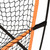 Golf Practice Net Black and Orange 84.6"x42.1"x85" Polyester A949-93753