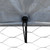  Dog Cage with Roof and Door Silver Galvanized Steel A949-3294909