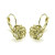 ROSE IS A ROSE 18kt Rose Crystal Earrings In White Yellow And Rose Gold Plating F369-3150327813