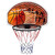 Wall Mounted Fan Backboard with Basketball Hoop and 2 Nets - Color: Multicolor D681-SP35839