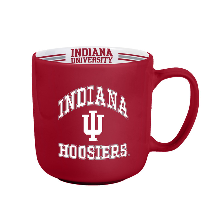 Indiana Hoosiers Coffee Mug 15oz Stripe Design Z157-9738115350