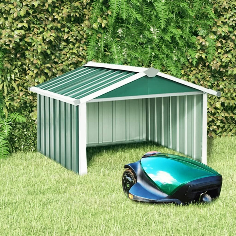 Garden Shed Green Galvanized steel Durable Garden Shed A949-150907