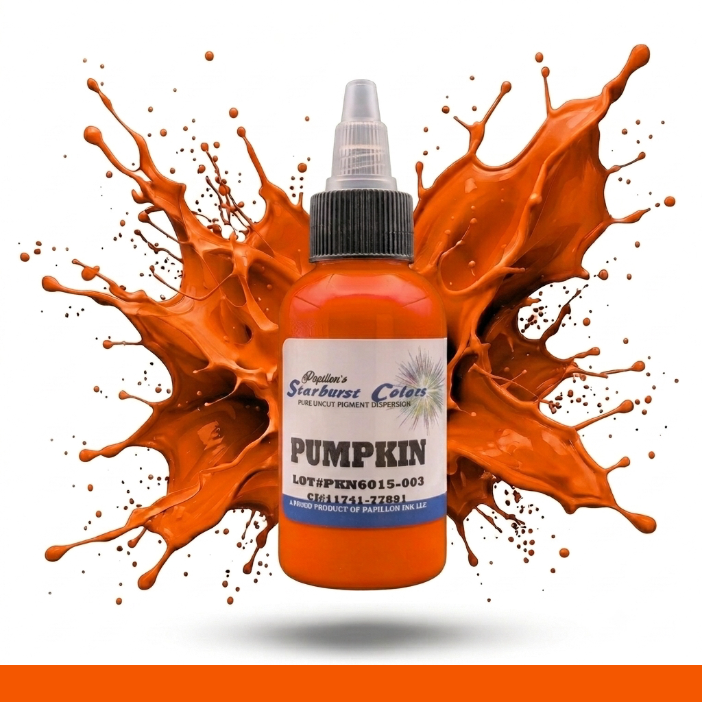 Starburst Colors (Pumpkin) - Papillon Tattoo Supply