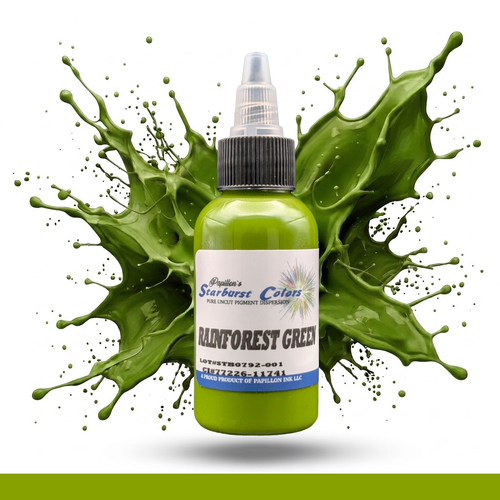 Rainforest Green tattoo professional inks