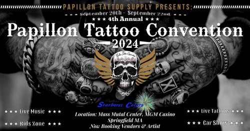 For all ticket sales go to;  https://www.massmutualcenter.com/events/detail/tattoo-convention-2024

