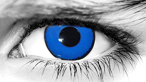 Blue Manson Contact Lenses