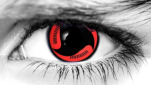 Mangekyo Contact Lenses