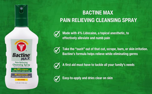 Bactine MAX Spray 5OZ
