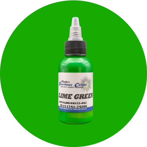 Starburst Colors (Lime Green)
