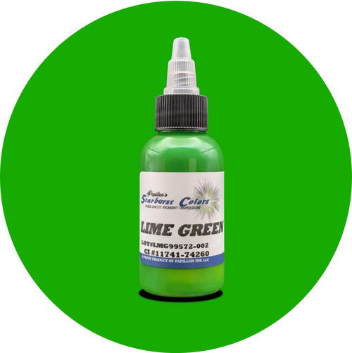 Starburst Colors (Lime Green)