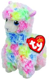 Beanie Boos Lola Mulicoloured Llama Small