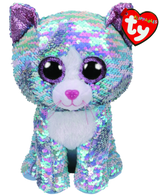 TY Beanie Boo Flippables Whimsy Cat Medium