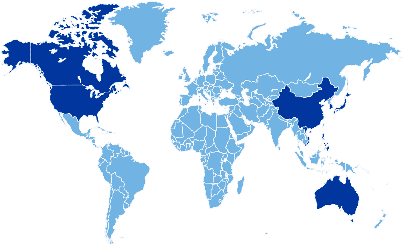 Dippin Dots Global Map
