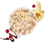 Banana Split Dippin' Dots ice cream flavor Banana Split Dippin' Dots ice cream flavor