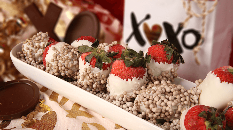 Chocolate Dipped Strawberries Dippin' Dots