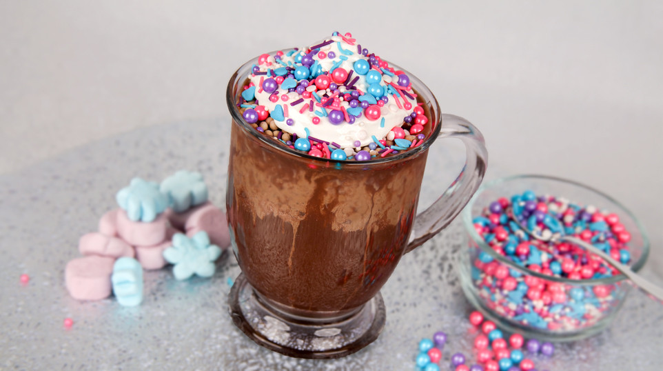 Frozen Hot Chocolate Dippin' Dots