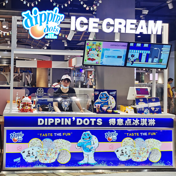 Dippin' Dots Vending Machine  Vending machine design, Vending machine, Dippin  dots