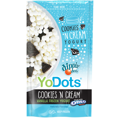 Dippin Dots Beaded Ice Cream Cookie & Cream Ice Cream Mix 3 oz Pouch - Ace  Hardware