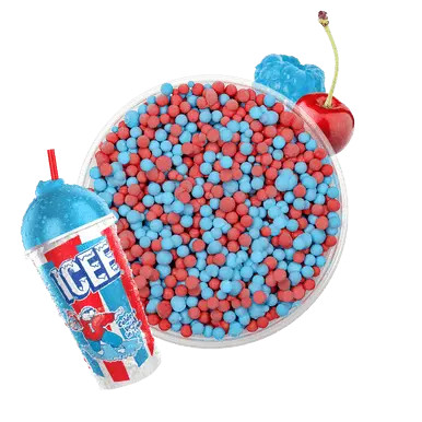 ICEE Cherry 'n Blue Razz Ice