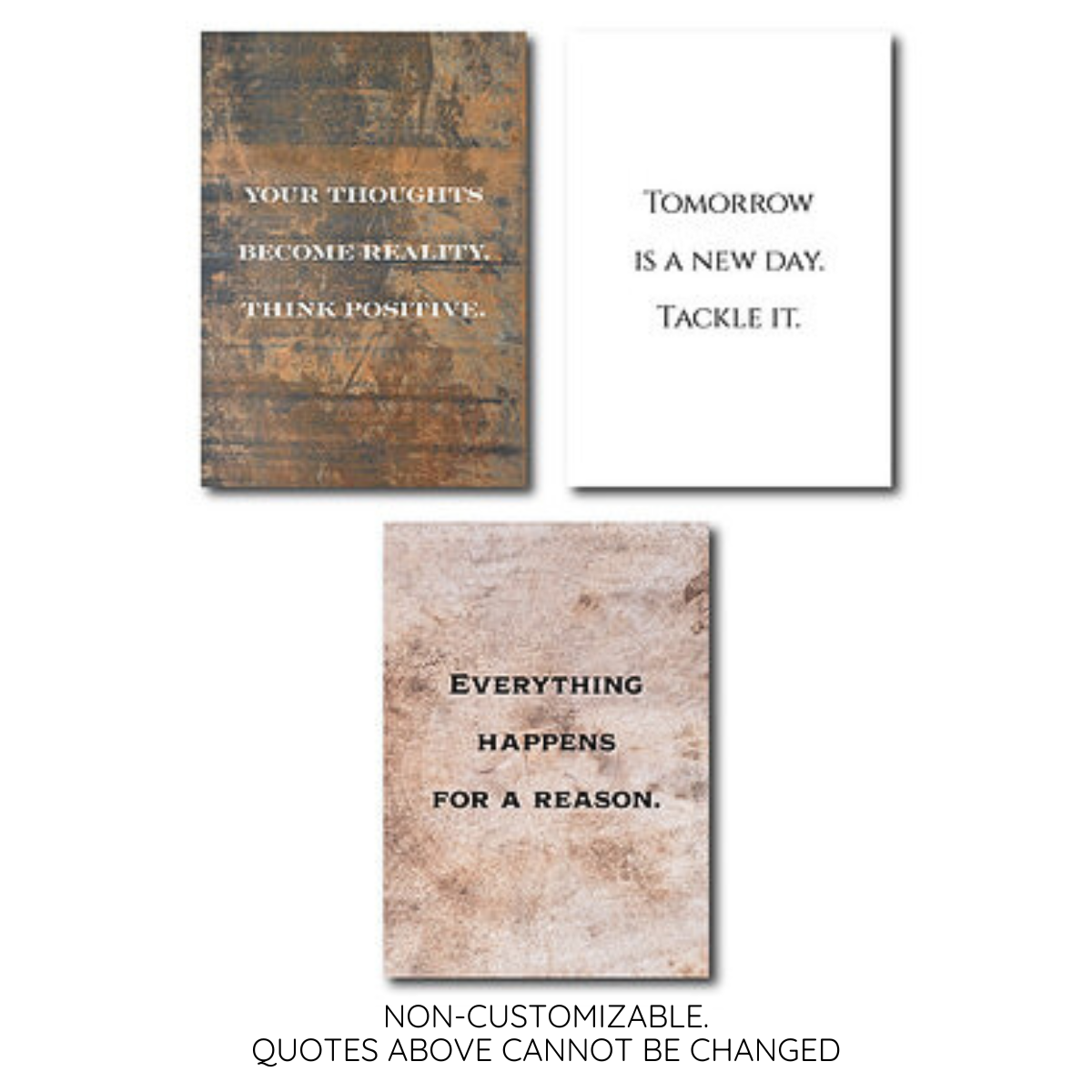 5×7 Metal Art | 3-Piece Pre-Selected Set