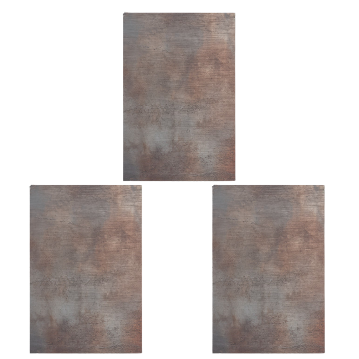 Custom Brushed Aluminum Dibond sign | 5x7 (set of 3)