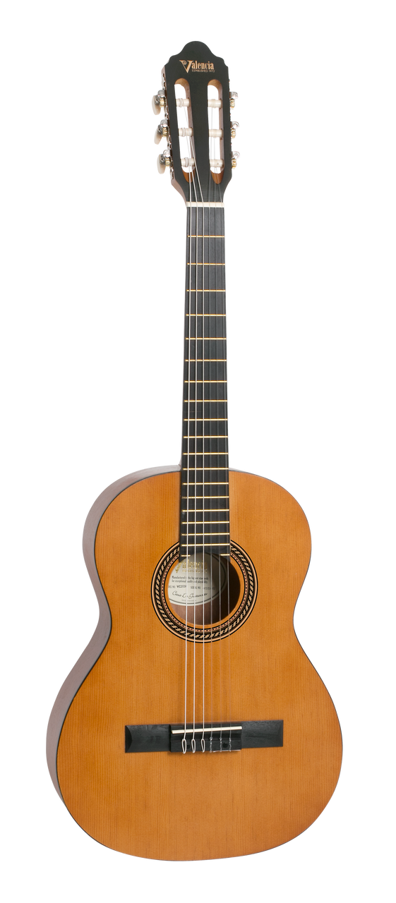 narrow neck acoustic guitar