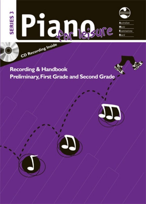 AMEB Piano For Leisure Preliminary - Grade 2 Series 3 Recording & Handbook