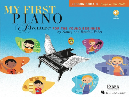 Faber My First Piano Adventure Lesson Book B w/ Online Audio