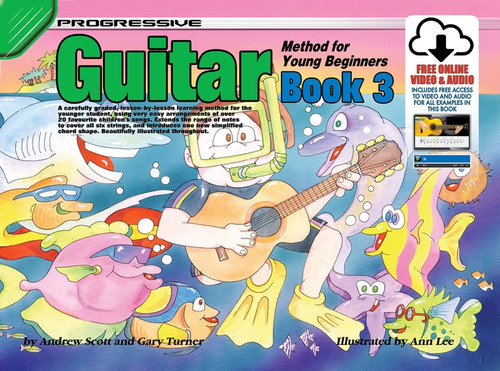 Progressive Guitar Method For Young Beginners Book 3 Bk/OA