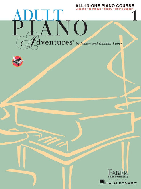 Adult Piano Adventures All In One Lesson Book 1