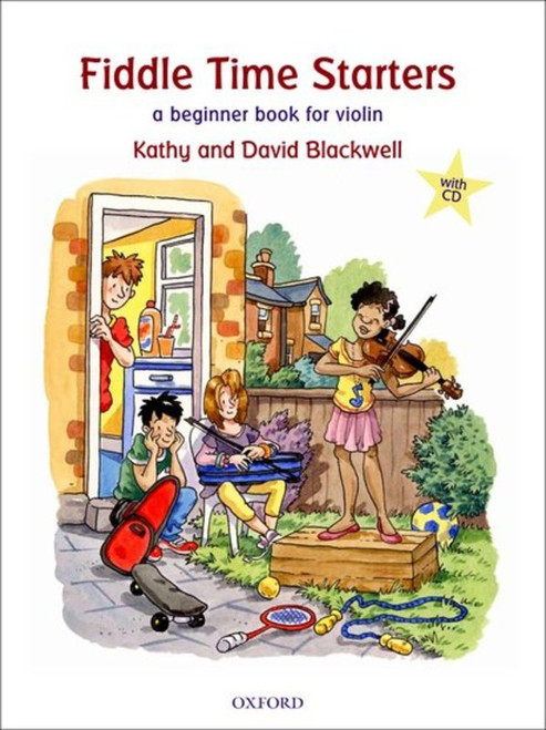 Fiddle Time Starters Book + CD New Edition