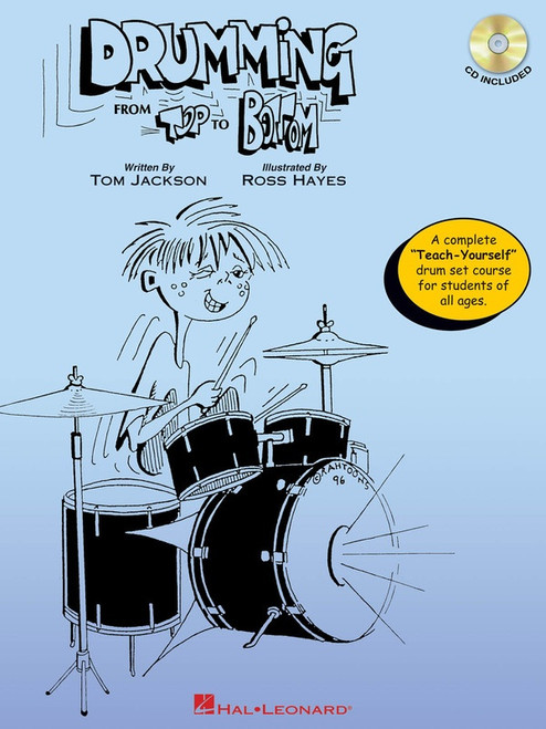 Drumming From Top To Bottom Book & CD Drumming From Top To Bottom Book & CD