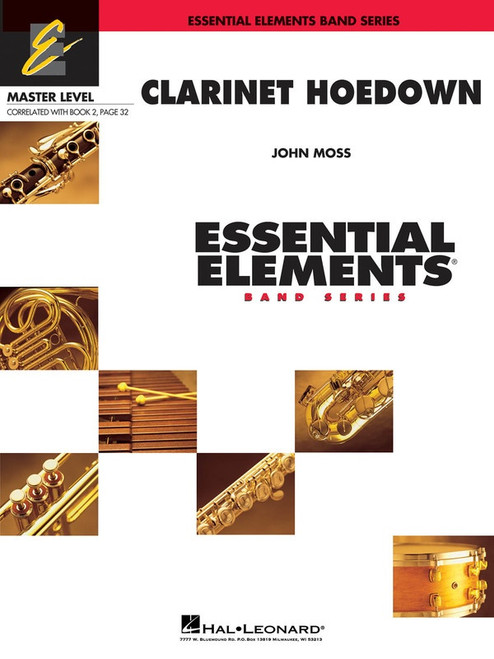 Clarinet Hoedown Master Level w/ Performance CD