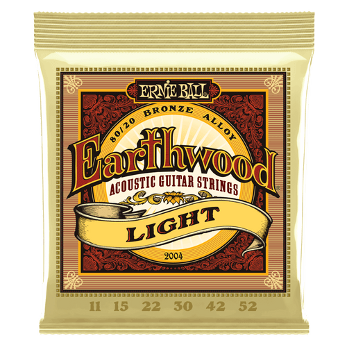 Acoustic Strings 11-52 80/20 Light ERNIE BALL