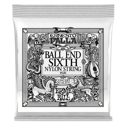 Ernesto Palla Single Classical Guitar String E low 6th Ball-End
