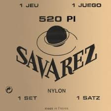 Savarez 520PI Traditional High Tension with Wound E, B & G Classical Guitar String Set
Plastic Wound 1st, 2nd & 3rd Strings
