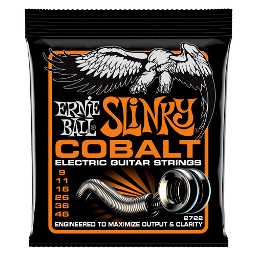 Ernie Ball Hybrid Slinky Cobalt Electric Guitar Strings 9-46 Gauge