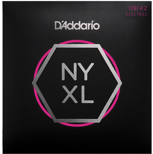 D'Addario NYXL0942 Nickel Wound Electric Guitar Strings Super Light 9-42