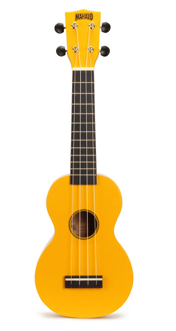 Mahalo MR1YW Rainbow Series Soprano Ukulele - Yellow