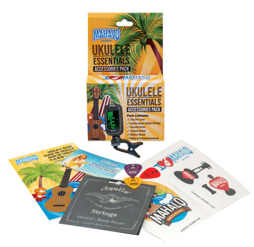 Mahalo MZK1 Ukulele Essentials Accessories Pack