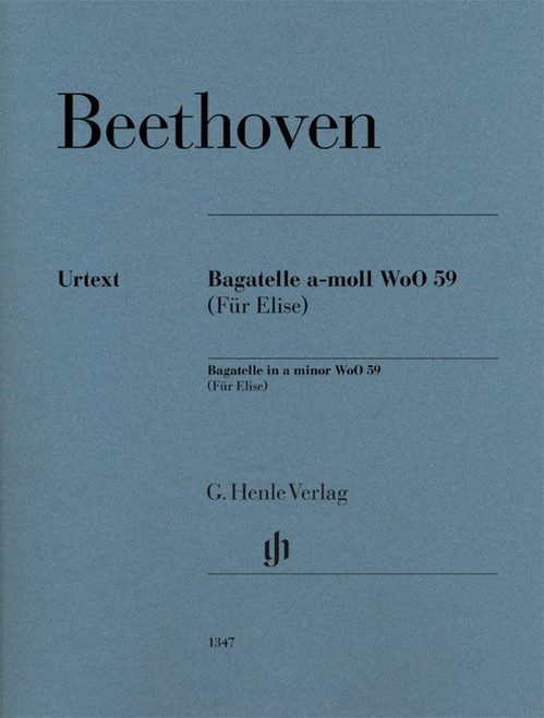 Beethoven: Bagatelle in A minor WoO 59 (Fur Elise)
