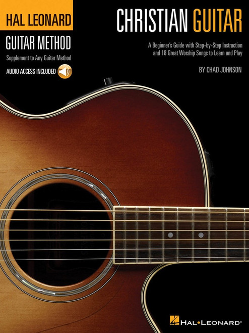 Hal Leonard Christian Guitar Method Beginner Worship Guitar Book Cover
